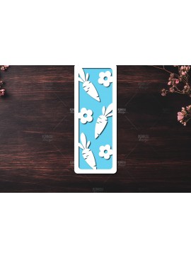 Σετ των 2 Intra απο ξύλο plywood 3mm-4mm πάχος Σελιδοδείκτες Paper Cut Δίασταση 10x20 cm INTRAFABR-119111911