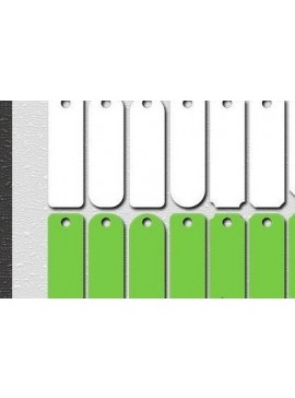 Σετ των 2 Intra απο ξύλο plywood 3mm-4mm πάχος Πρότυπα σελιδοδεικτών / Απο Δίασταση 15x15 cm INTRAFABR-32319060