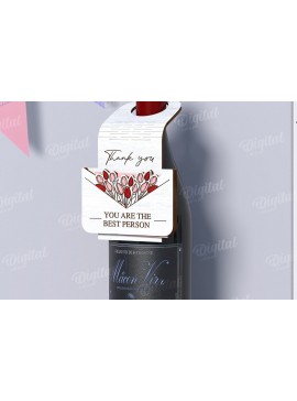 Σετ των 2 Intra απο ξύλο plywood 3mm-4mm πάχος Λέιζερ ετικέτας θήκης δώρου κάρτας λαιμού μπουκαλιού Δίασταση 30x20 cm INTRAFABR-122963697