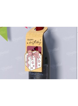 Σετ των 2 Intra απο ξύλο plywood 3mm-4mm πάχος Λέιζερ ετικέτας θήκης δώρου κάρτας λαιμού μπουκαλιού Δίασταση 30x20 cm INTRAFABR-122963298