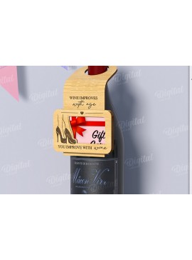 Intra απο ξύλο plywood 3mm-4mm πάχος Λέιζερ ετικέτας θήκης δώρου κάρτας λαιμού μπουκαλιού Δίασταση 30x20 cm INTRAFABR-122963523