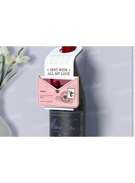 Intra απο ξύλο plywood 3mm-4mm πάχος Λέιζερ ετικέτας θήκης δώρου κάρτας λαιμού μπουκαλιού Δίασταση 30x20 cm INTRAFABR-122963577