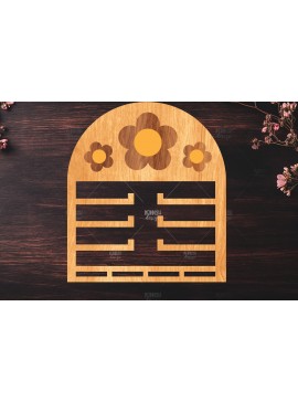 Σετ των 2 Intra απο ξύλο plywood 3mm-4mm πάχος Φιόγκος Ξύλινο Νηπιαγωγείο Κοπή  Δίασταση 15x15 cm INTRAFABR-121036552