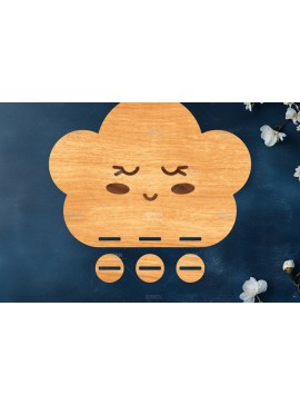 Σετ των 2 Intra απο ξύλο plywood 3mm-4mm πάχος Φιόγκος Ξύλινο Νηπιαγωγείο Κοπή  Δίασταση 15x15 cm INTRAFABR-120626987