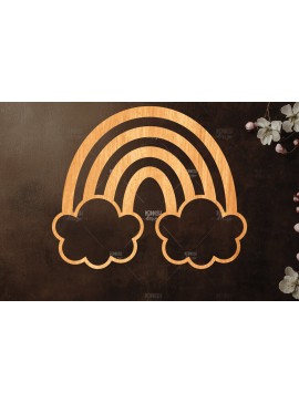 Σετ των 2 Intra απο ξύλο plywood 3mm-4mm πάχος Φιόγκος Ξύλινο Νηπιαγωγείο Κοπή  Δίασταση 15x15 cm INTRAFABR-121036958