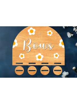 Σετ των 2 Intra απο ξύλο plywood 3mm-4mm πάχος Φιόγκος Ξύλινο Νηπιαγωγείο Κοπή  Δίασταση 15x15 cm INTRAFABR-120627006