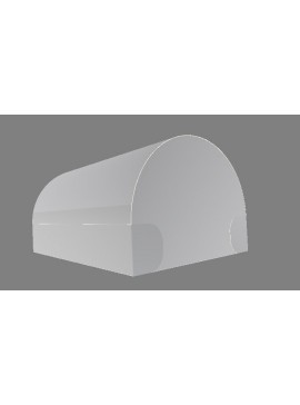 Σετ των 2 Intra απο ξύλο plywood 3mm-4mm πάχος Κουτί κυρτό επάνω μέρος Δίασταση 30x20 cm INTRAFABR-28145839