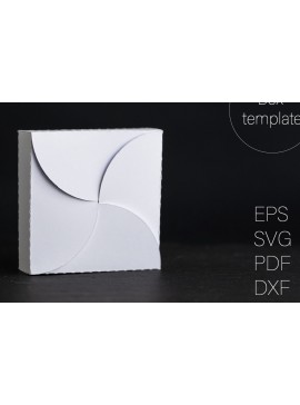 Σετ των 2 Intra απο ξύλο plywood 3mm-4mm πάχος Πρότυπο κουτιού Δίασταση 15x15 cm INTRAFABR-25155618
