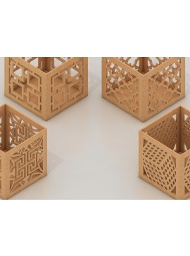 Intra απο ξύλο plywood 3mm-4mm πάχος Box Template Storage Vector Cutting 188 Δίασταση 30x20 cm INTRAFABR-54575442