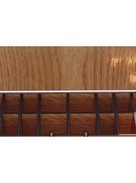 Σετ των 2 Intra απο ξύλο plywood 3mm-4mm πάχος Κουτί με θήκες Δίασταση 20x20 cm INTRAFABR-34217438