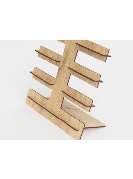 Σετ των 3 Intra απο ξύλο plywood 3mm-4mm πάχος κοπής με λέιζερ για βραχιόλια Δίασταση 3x3 cm INTRAFABR-117259516