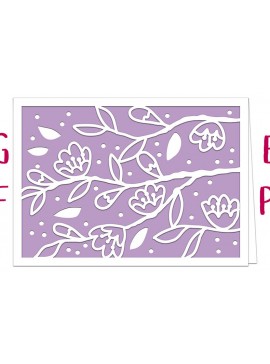 Σετ των 3 Intra απο ξύλο plywood 3mm-4mm πάχος αποκοπής για Branches and Blossom Card Δίασταση 5x7 cm INTRAFABR-11990705