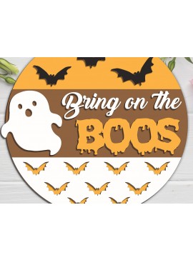 Σετ των 2 Intra απο ξύλο plywood 3mm-4mm πάχος Φέρτε το περικοπής Boos Ghost Sign Δίασταση 15x15 cm INTRAFABR-102202264