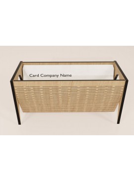 Σετ των 2 Intra απο ξύλο plywood 3mm-4mm πάχος κοπής με λέιζερ θήκη επαγγελματικής κάρτας Δίασταση 30x20 cm INTRAFABR-113818059