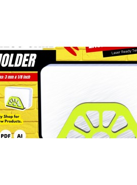 Σετ των 2 Intra απο ξύλο plywood 3mm-4mm πάχος Θήκη επαγγελματικής κάρτας, Δίασταση 30x20 cm INTRAFABR-83169556