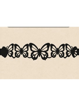 Σετ των 3 Intra απο ξύλο plywood 3mm-4mm πάχος Βραχιόλι πεταλούδας με Cut Fil Δίασταση 5x5 cm INTRAFABR-120566958