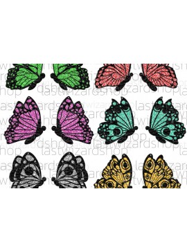 Σετ των 3 Intra απο ξύλο plywood 3mm-4mm πάχος Πακέτα σκουλαρίκια πεταλούδα , Mothers Δίασταση 3x3 cm INTRAFABR-25329390