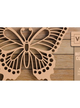 Intra απο ξύλο plywood 3mm-4mm πάχος  πεταλούδας και κοπής CNC Δίασταση 20x30 cm INTRAFABR-99339563