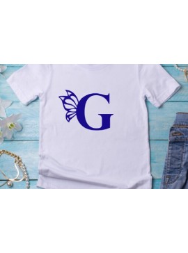 Σετ των 3 Intra απο ξύλο plywood 3mm-4mm πάχος Μονόγραμμα πεταλούδας Alphabet Δίασταση 4x4 cm INTRAFABR-124665970