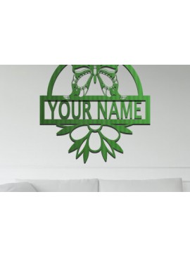 Intra απο ξύλο plywood 3mm-4mm πάχος Πινακίδα ονόματος πεταλούδας Δίασταση 30x20 cm INTRAFABR-74097939