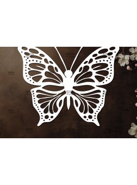 Intra απο ξύλο plywood 3mm-4mm πάχος Κοπή χαρτιού πεταλούδας , Σχέδιο κοπής χαρτιού Δίασταση 30x20 cm INTRAFABR-115823491