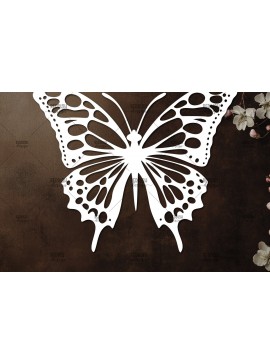 Intra απο ξύλο plywood 3mm-4mm πάχος Κοπή χαρτιού πεταλούδας , Σχέδιο κοπής χαρτιού Δίασταση 30x20 cm INTRAFABR-115823566