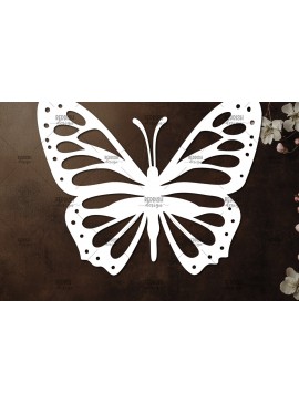 Intra απο ξύλο plywood 3mm-4mm πάχος Κοπή χαρτιού πεταλούδας , Σχέδιο κοπής χαρτιού Δίασταση 30x20 cm INTRAFABR-115823209