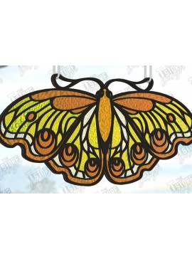 Intra απο ξύλο plywood 3mm-4mm πάχος Suncatcher πεταλούδας | CNC Δίασταση 30x20 cm INTRAFABR-123766011