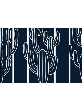 Σετ των 2 Intra απο ξύλο plywood 3mm-4mm πάχος Decor Wall Decor Cactus ==== Δίασταση 15x15 cm INTRAFABR-70241486