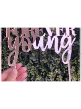Intra απο ξύλο plywood 3mm-4mm πάχος TOPER CAKE FOREVER YOUNG Δίασταση 30x20 cm INTRAFABR-73301102