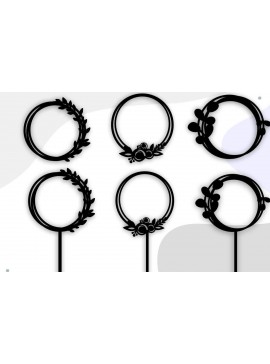 Intra απο ξύλο plywood 3mm-4mm πάχος Cake Topper Frames , Frames Δίασταση 20x30 cm INTRAFABR-93342911