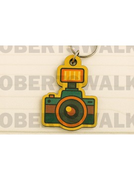 Σετ των 3 Intra απο ξύλο plywood 3mm-4mm πάχος Μπρελόκ κάμερας Δίασταση 3x3 cm INTRAFABR-123666142