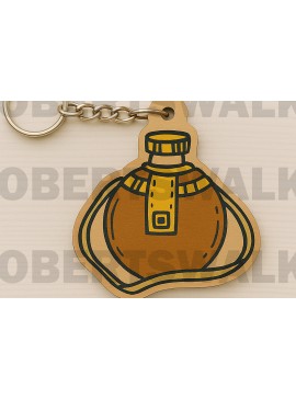 Σετ των 3 Intra απο ξύλο plywood 3mm-4mm πάχος Camping Flask Keychain Δίασταση 6x6 cm INTRAFABR-123010678