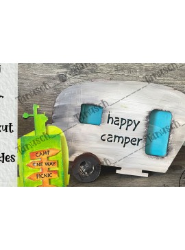 Σετ των 2 Intra απο ξύλο plywood 3mm-4mm πάχος Κάμπινγκ Δώρο Χρημάτων 3D  Δίασταση 15x15 cm INTRAFABR-68891017