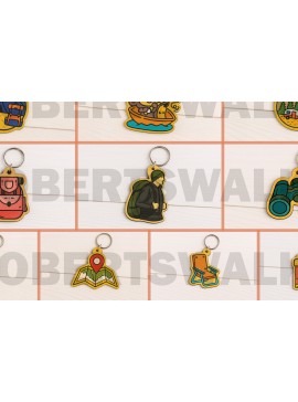 Σετ των 3 Intra απο ξύλο plywood 3mm-4mm πάχος Camping  Δίασταση 3x3 cm INTRAFABR-123666346