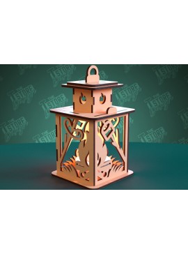 Intra απο ξύλο plywood 3mm-4mm πάχος Camping Night Light | Camping Vibe | CNC Δίασταση 30x20 cm INTRAFABR-99666141