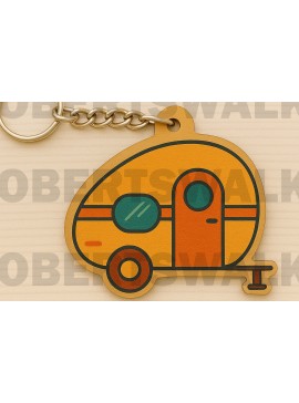 Σετ των 3 Intra απο ξύλο plywood 3mm-4mm πάχος Μπρελόκ για κάμπινγκ Δίασταση 6x6 cm INTRAFABR-123125875