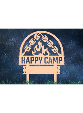 Σετ των 2 Intra απο ξύλο plywood 3mm-4mm πάχος Πινακίδα πασσάλου κάμπινγκ | Camping Vibes |CNC Δίασταση 30x20 cm INTRAFABR-101517961