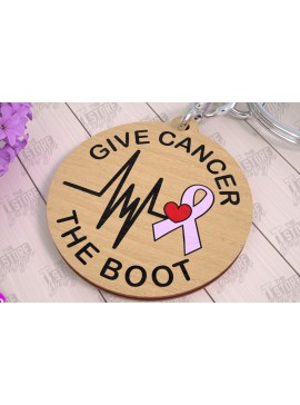 Σετ των 3 Intra απο ξύλο plywood 3mm-4mm πάχος Μπρελόκ Ευαισθητοποίησης για τον Καρκίνο | Νικητής Καρκίνου Δίασταση 6x6 cm INTRAFABR-111797511