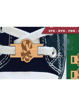 Σετ των 3 Intra απο ξύλο plywood 3mm-4mm πάχος Κορδόνια από ζαχαροκάλαμο Ετικέτες Δίασταση 15x15 cm INTRAFABR-112294697