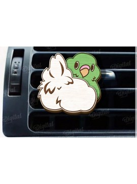 Intra απο ξύλο plywood 3mm-4mm πάχος Αποσμητικό αυτοκινήτου με λέιζερ Δίασταση 30x20 cm INTRAFABR-123426005