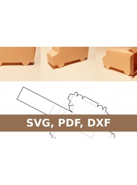 Σετ των 3 Intra απο ξύλο plywood 3mm-4mm πάχος Κιβώτιο αυτοκινήτου Δίασταση 10x10 cm INTRAFABR-33665909