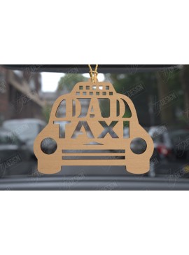 Σετ των 3 Intra απο ξύλο plywood 3mm-4mm πάχος Γούρια αυτοκινήτου | Χαραγμένα αξεσουάρ αυτοκινήτου Δίασταση 4x4 cm INTRAFABR-113447275