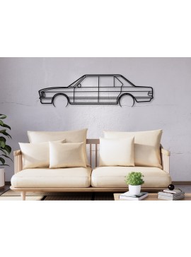 Σετ των 2 Intra απο ξύλο plywood 3mm-4mm πάχος Car Silhouette, Κοπή  Car File Δίασταση 15x15 cm INTRAFABR-109605933