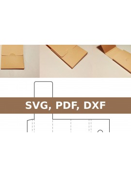 Σετ των 2 Intra απο ξύλο plywood 3mm-4mm πάχος Κάτοχος κάρτας Δίασταση 15x15 cm INTRAFABR-33666287