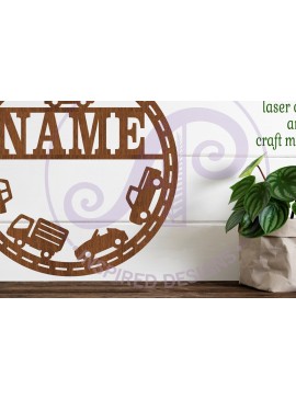 Σετ των 3 Intra απο ξύλο plywood 3mm-4mm πάχος Αυτοκίνητα και φορτηγά Ονομασία  Δίασταση 6x6 cm INTRAFABR-102310078