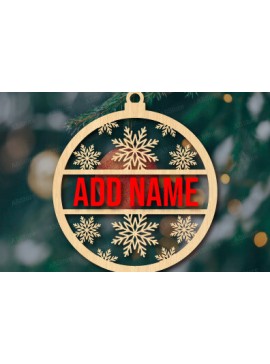 Σετ των 2 Intra απο ξύλο plywood 3mm-4mm πάχος Ch Δίασταση 15x15 cm INTRAFABR-108802778