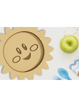 Σετ των 2 Intra απο ξύλο plywood 3mm-4mm πάχος Παιδική πλάκα κοπής με λέιζερ Δίασταση 30x20 cm INTRAFABR-78787024