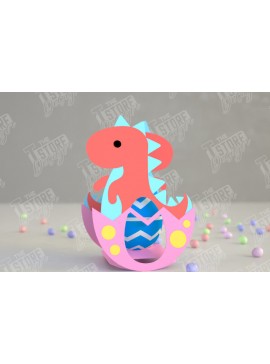 Σετ των 3 Intra απο ξύλο plywood 3mm-4mm πάχος Σοκολατένια Αυγοθήκη | Χάρτινη Αυγοθήκη Δίασταση 15x15 cm INTRAFABR-117881193