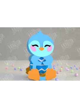 Σετ των 3 Intra απο ξύλο plywood 3mm-4mm πάχος Σοκολατένια Αυγοθήκη | Χάρτινη Αυγοθήκη Δίασταση 15x15 cm INTRAFABR-117881200